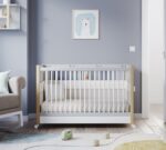 Baby Mino Hjulbar Babyseng (Kan Placeres Ved Sengen) (60x120 cm) - Billede 2