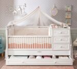 Baby Romantic Voksende Babyseng (Med forældreseng) (80x180 cm) - Billede 2