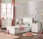 Baby Romantic Voksende Babyseng (Med forældreseng) (80x180 cm) - Billede 6