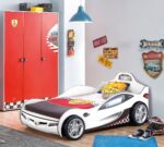 Coupe Bil Seng (Hvid) (90x190 cm) - Billede 2