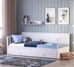 Daybed uden tag - Montes hvid (med under seng) (100x200 cm) - Billede 3