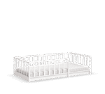 Line Ramme uden tag (Montes Hvid) (90x190 cm) - Billede 6