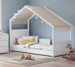 Montes Hvid Sideseng (90x200 cm) - Billede 3