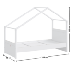 Montes Hvid Sideseng (90x200 cm) - Billede 5