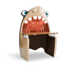 Pirate Shark Work Desk - Billede 4