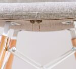 Quatro Stol Beige - Billede 4