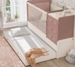 Baby Elegance Voksende Babyseng (Med forældreseng) (80x180 cm) - Billede 2