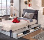 Trio-delt underbed (90x190 cm) - Billede 2