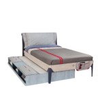 Trio-delt underbed (90x190 cm) - Billede 3