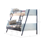 Trio bred køjeseng (90x200-120x200 cm) - Billede 4
