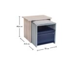Trio Sidebord med tre hylder - Billede 3